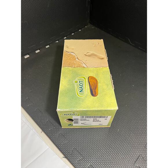 Naot Womens Marissa Wedge Slide Straps Sandals Madras Black Size 40 US 9 - Picture 3 of 9